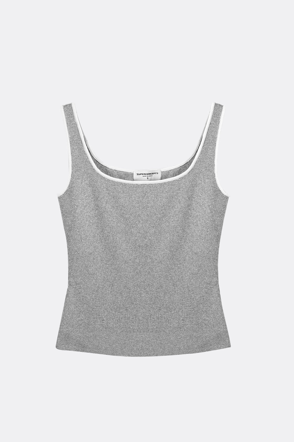 The Grey Sleeveless Top