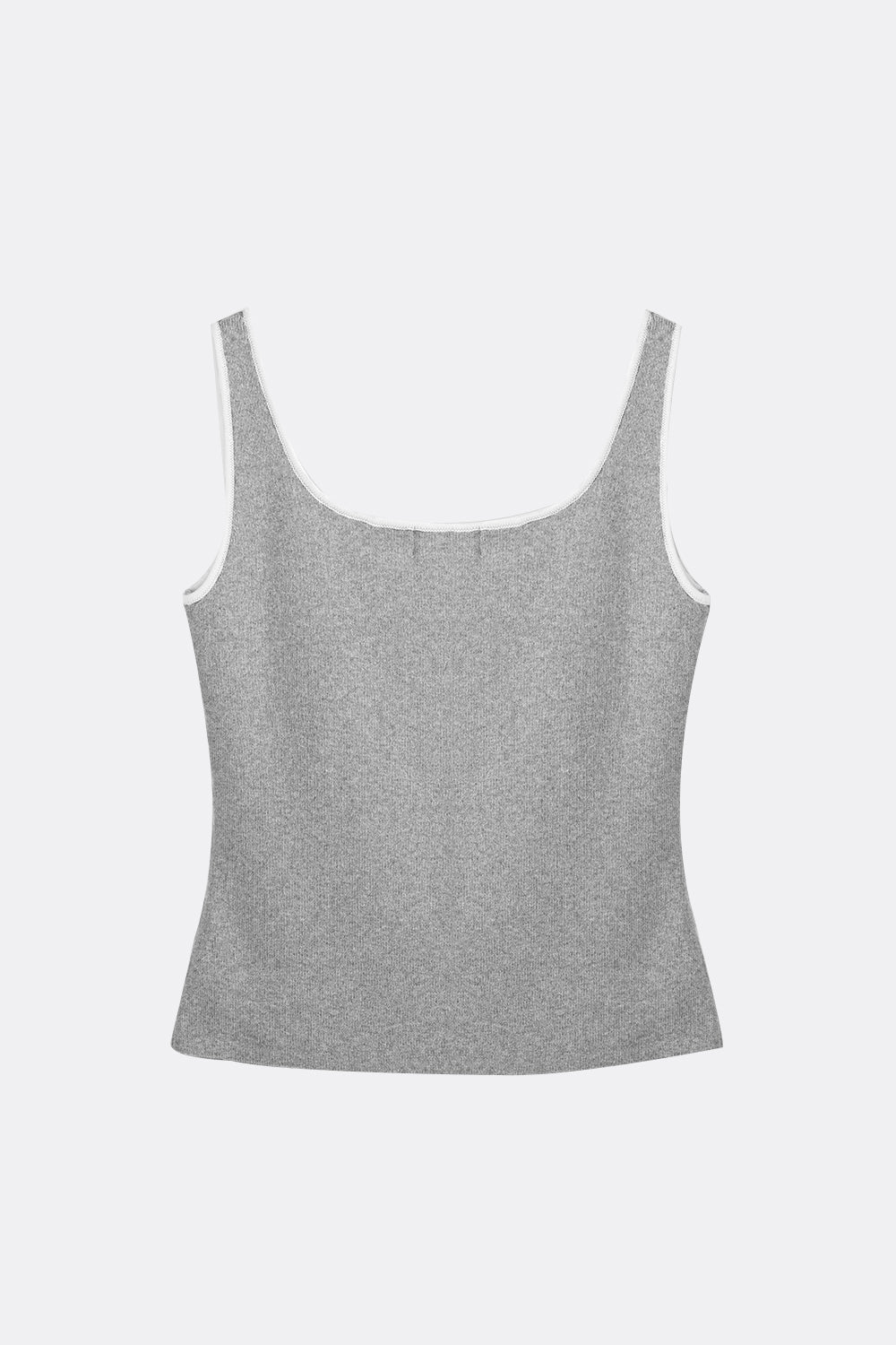 The Grey Sleeveless Top