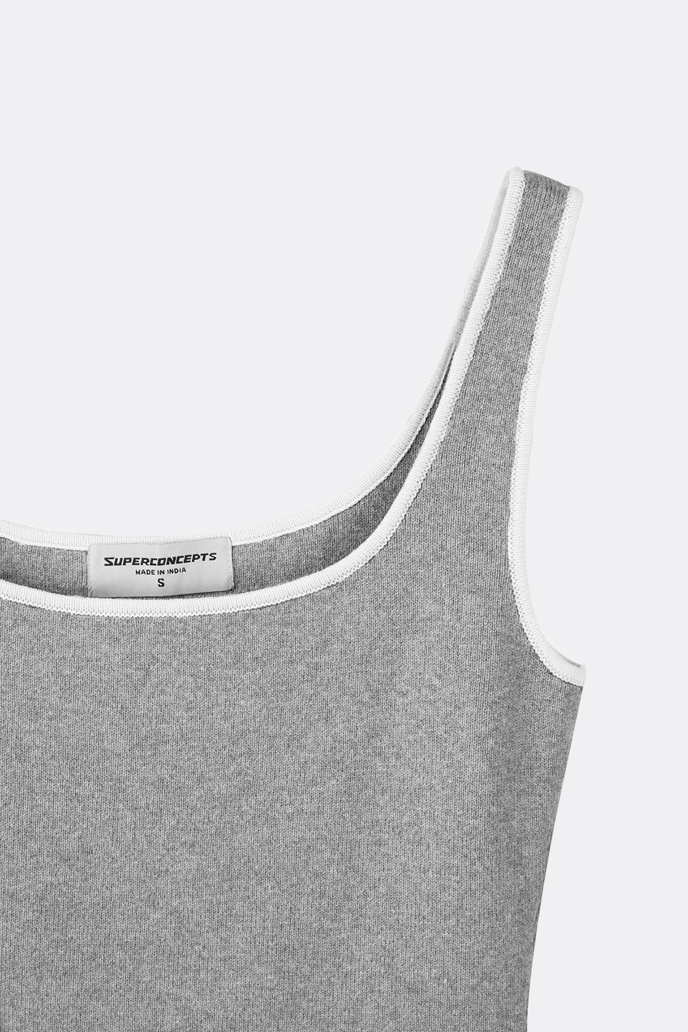 The Grey Sleeveless Top