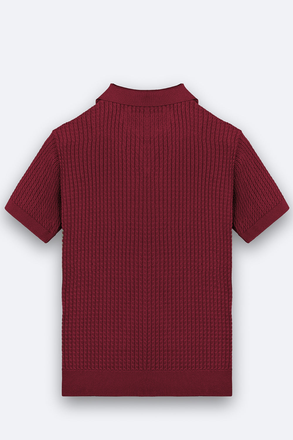 Polo Knit T-shirt - Birking Red Knit Polo